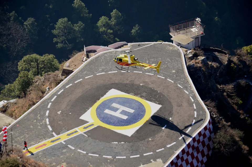 Vaishno Devi Helicopter Planning from Katra to Sanjichhat